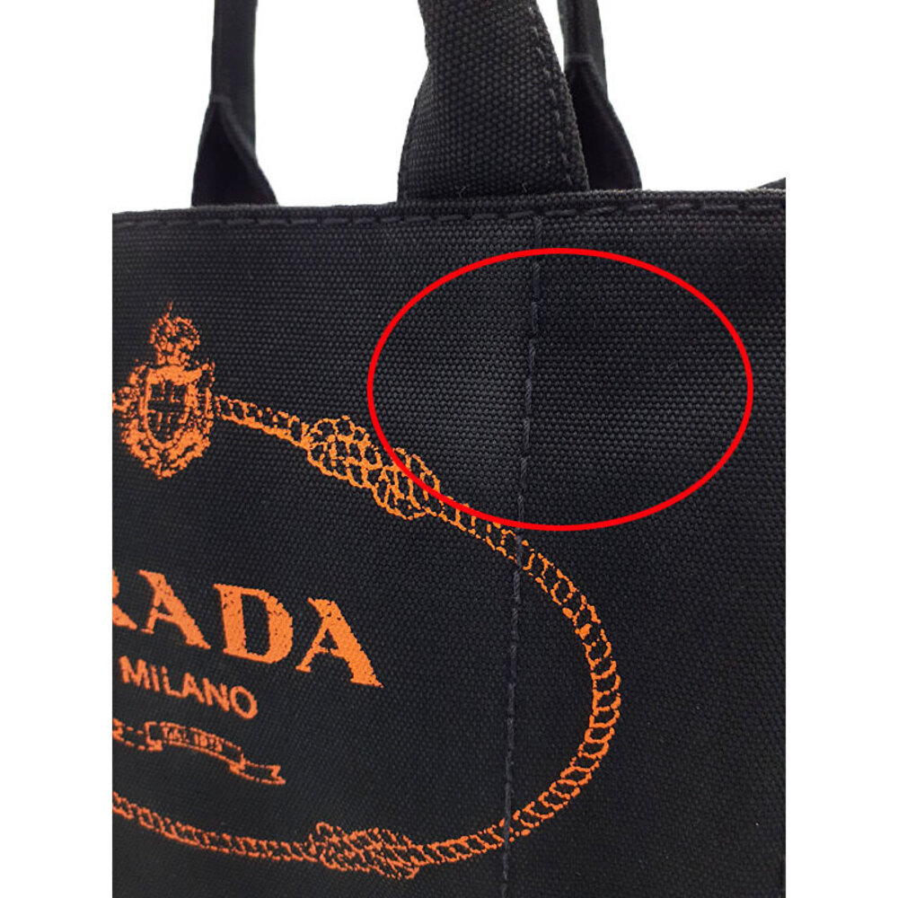 Prada Canapa 2way tote Shoulder bag canvas - Picture 4 of 9